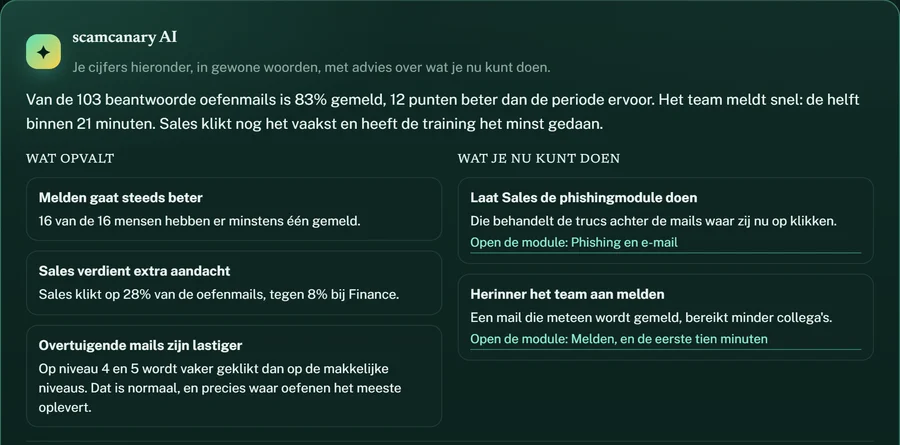 scamcanary AI: wat opvalt en wat je nu kunt doen